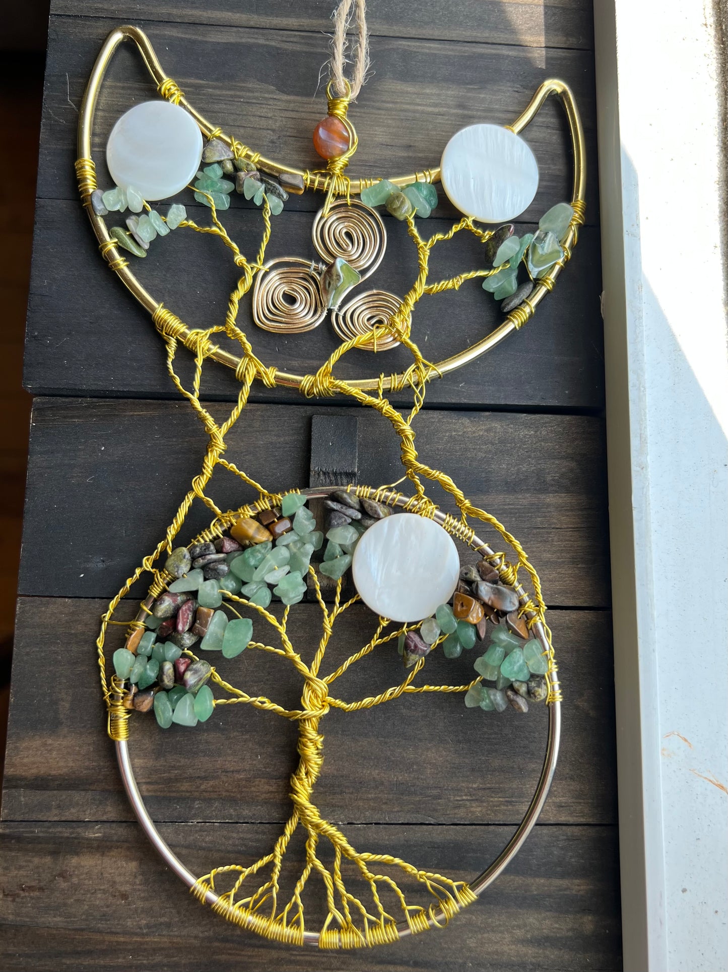 Horned God wall hanging