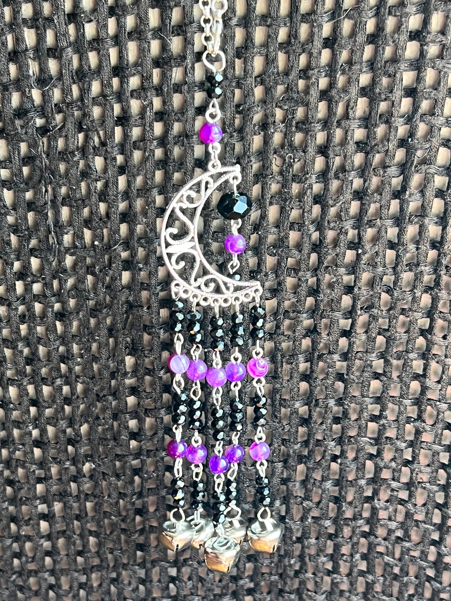 Purple moon witch bells, please read