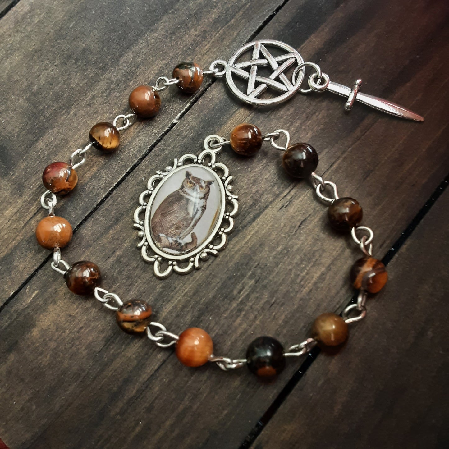 Athena prayer beads