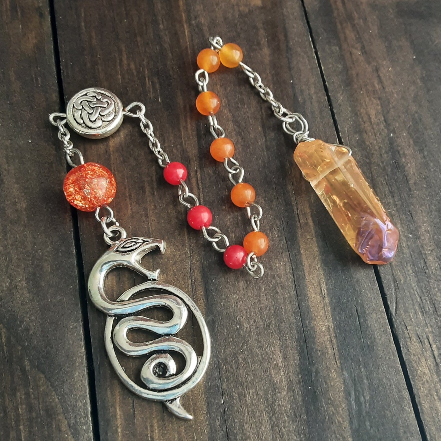 Loki pendulum prayer beads