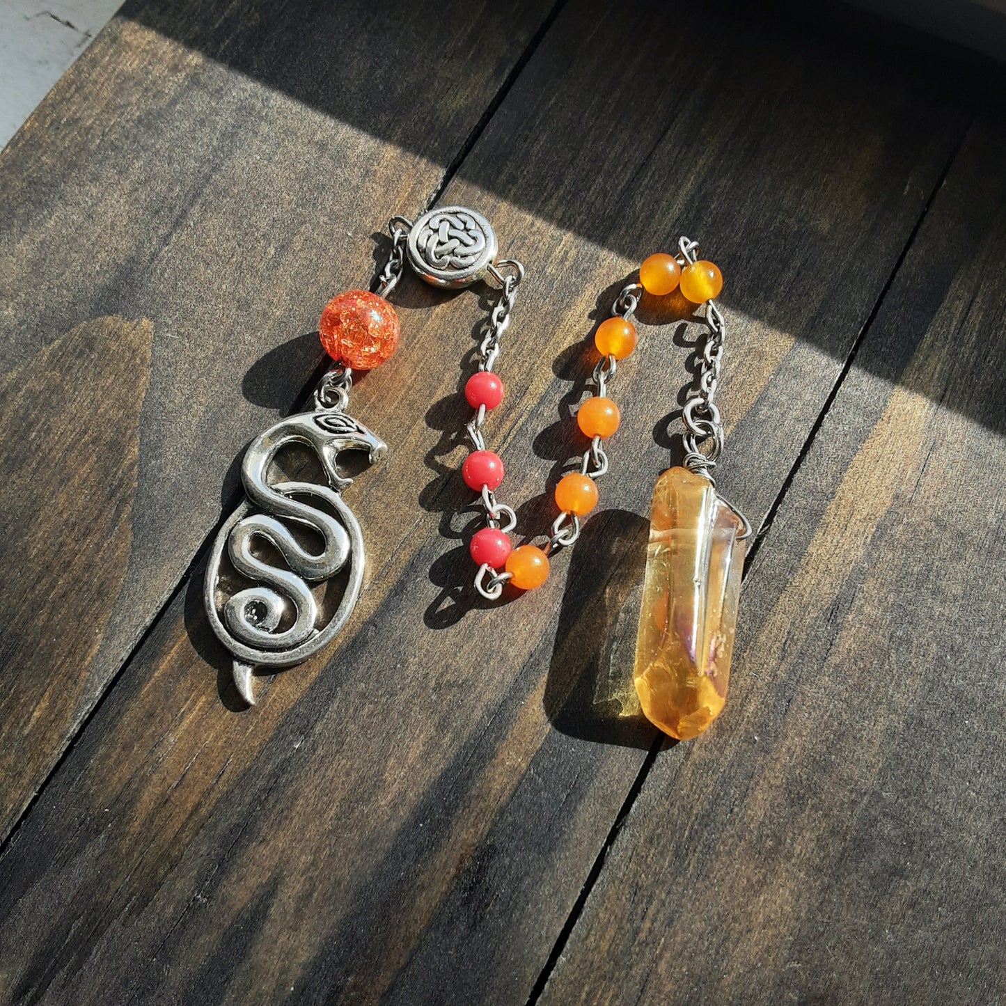 Loki pendulum prayer beads