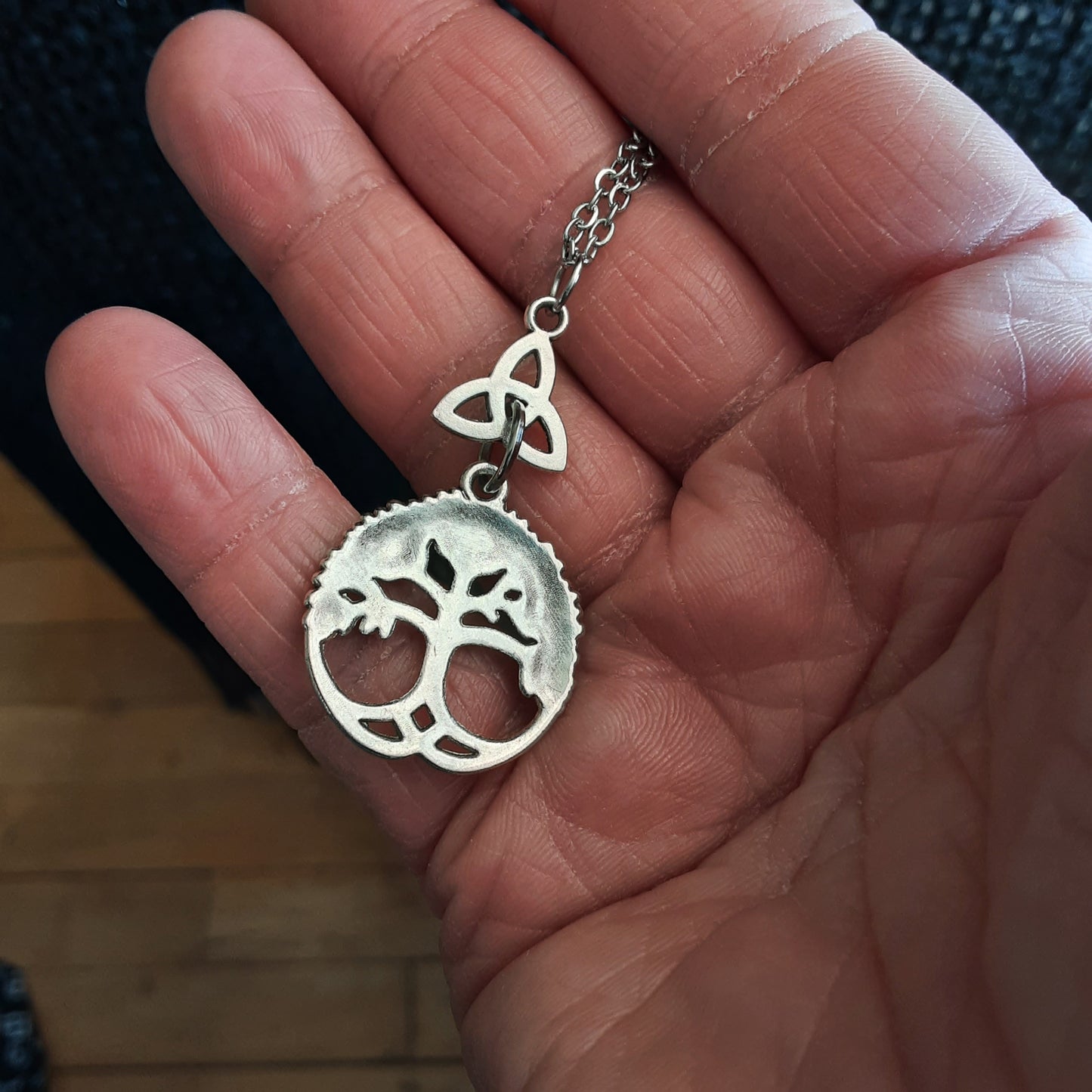 Tree of life with Triquetra
