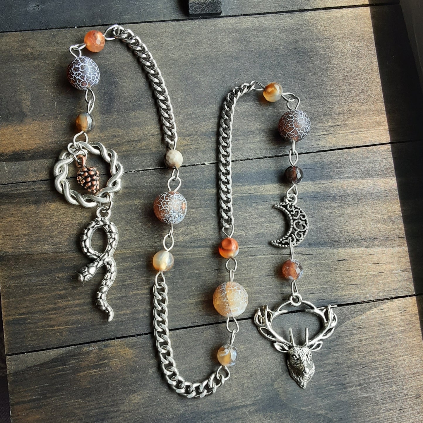Cernunnos prayer beads