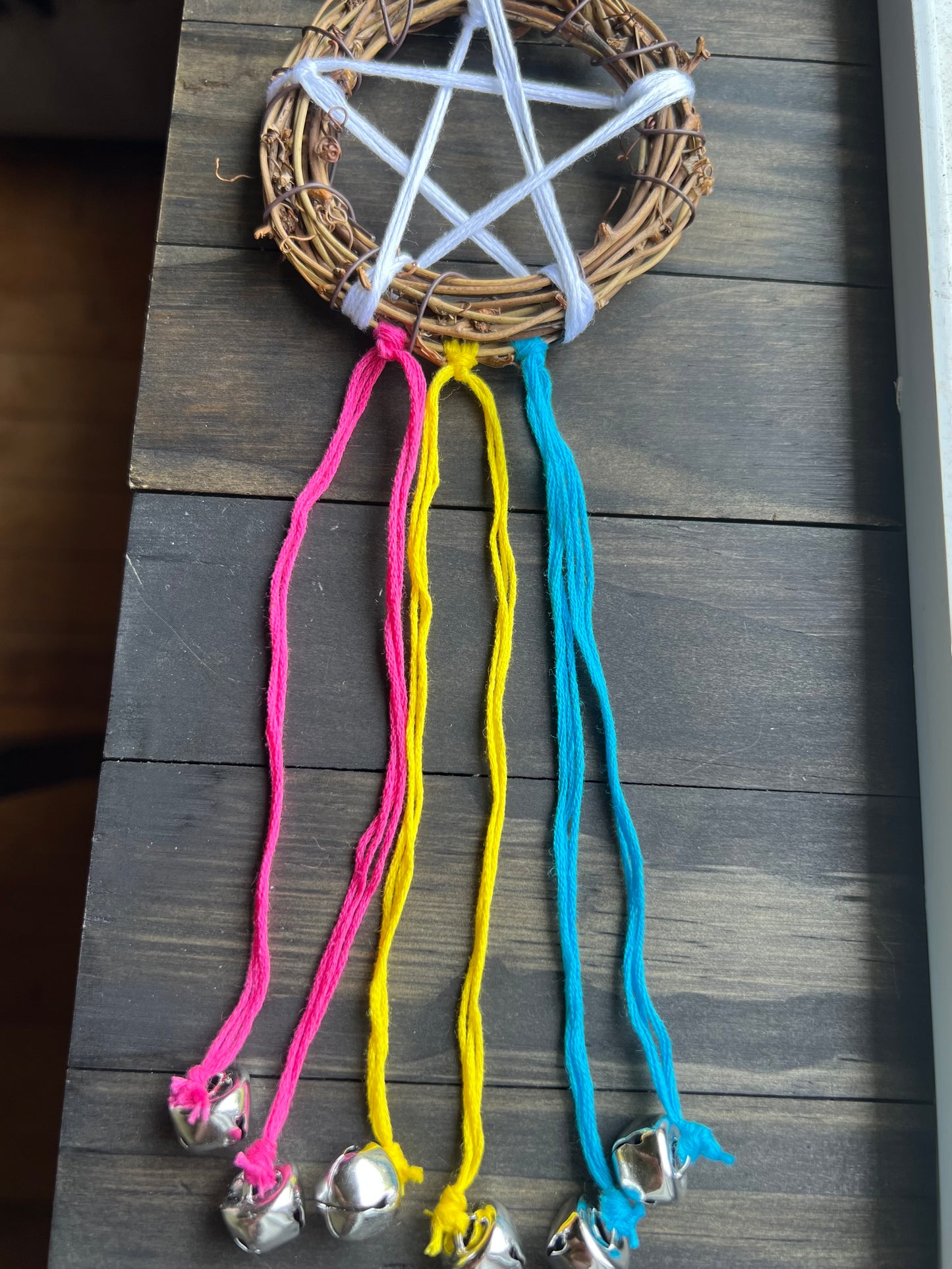 Pansexual pride flag witch bells
