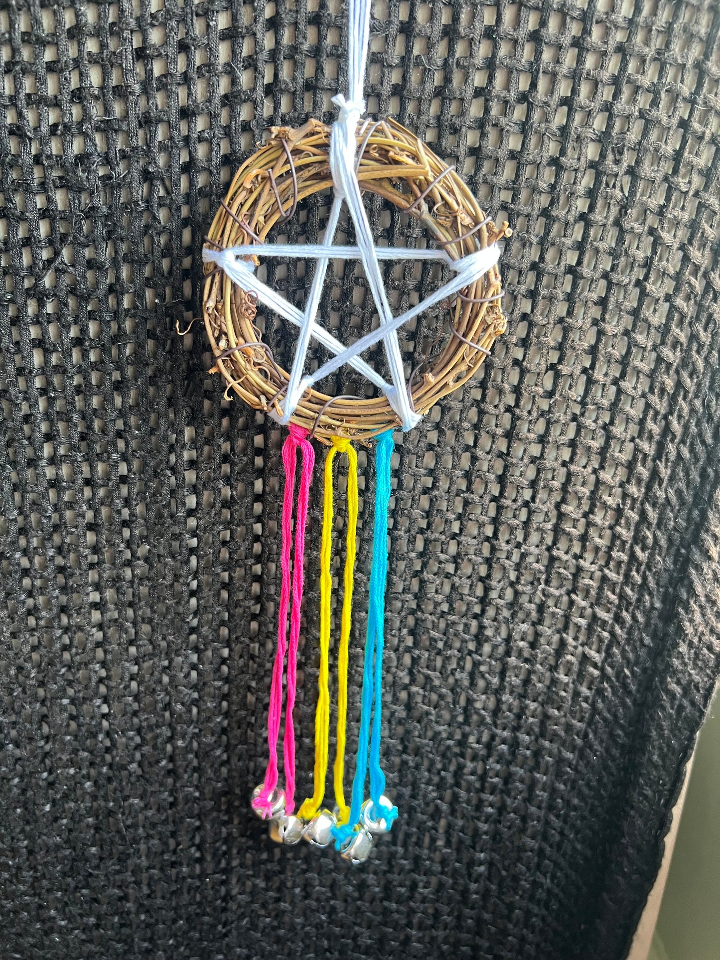 Pansexual pride flag witch bells