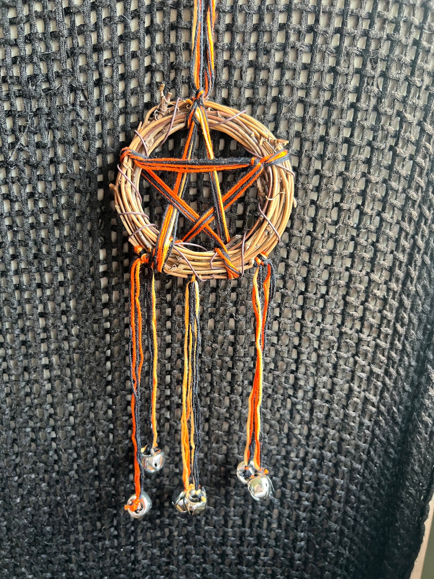 Halloween witch bells with silver bells