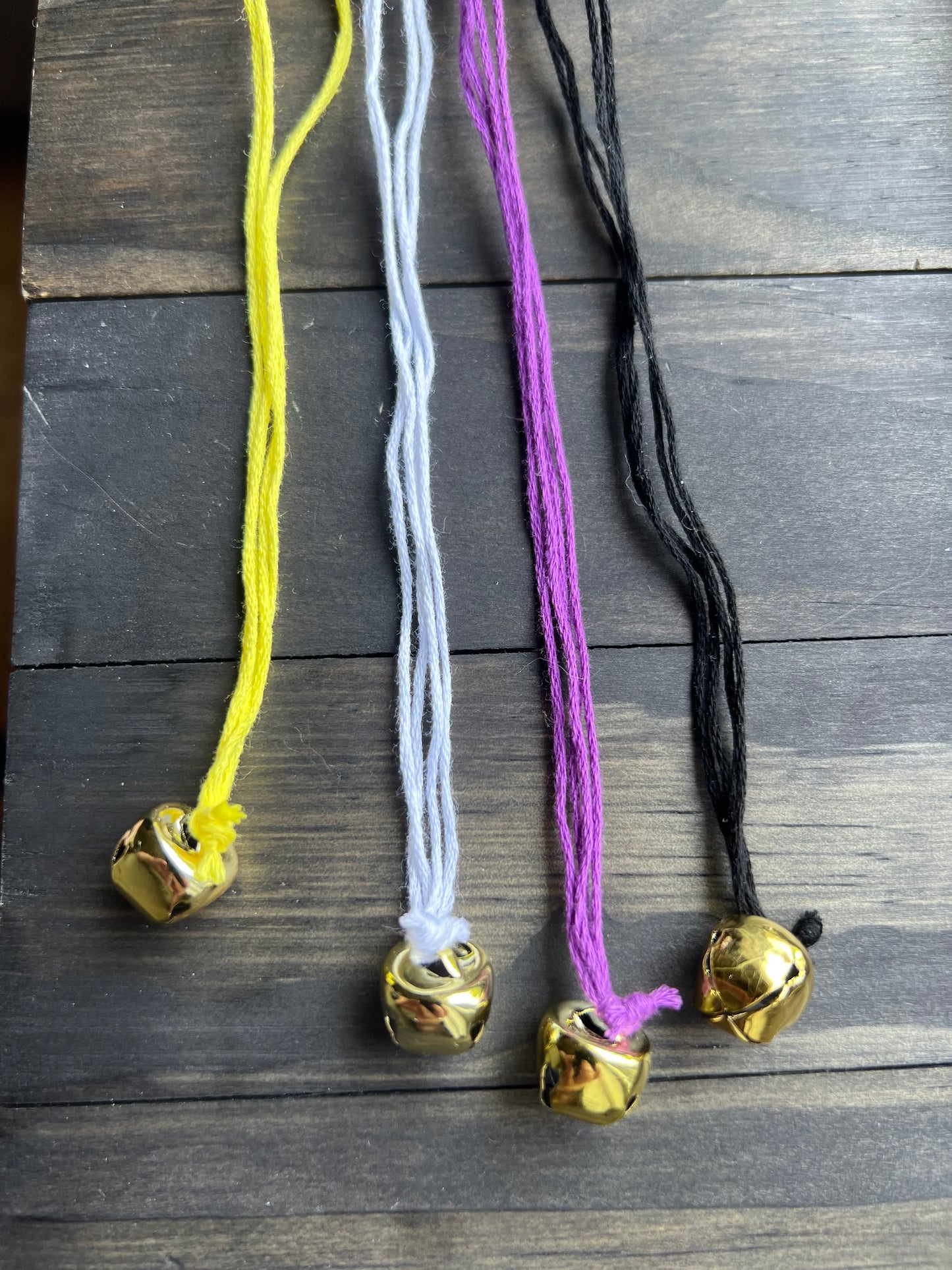 Nonbinary Pride flag witch bells