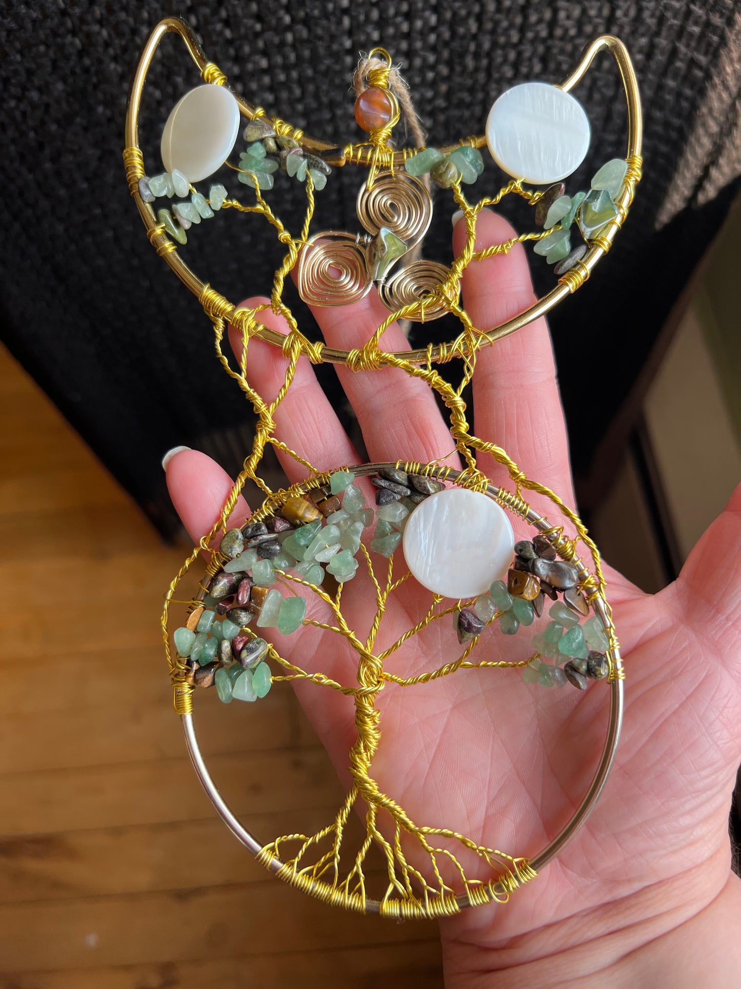 Horned God wall hanging
