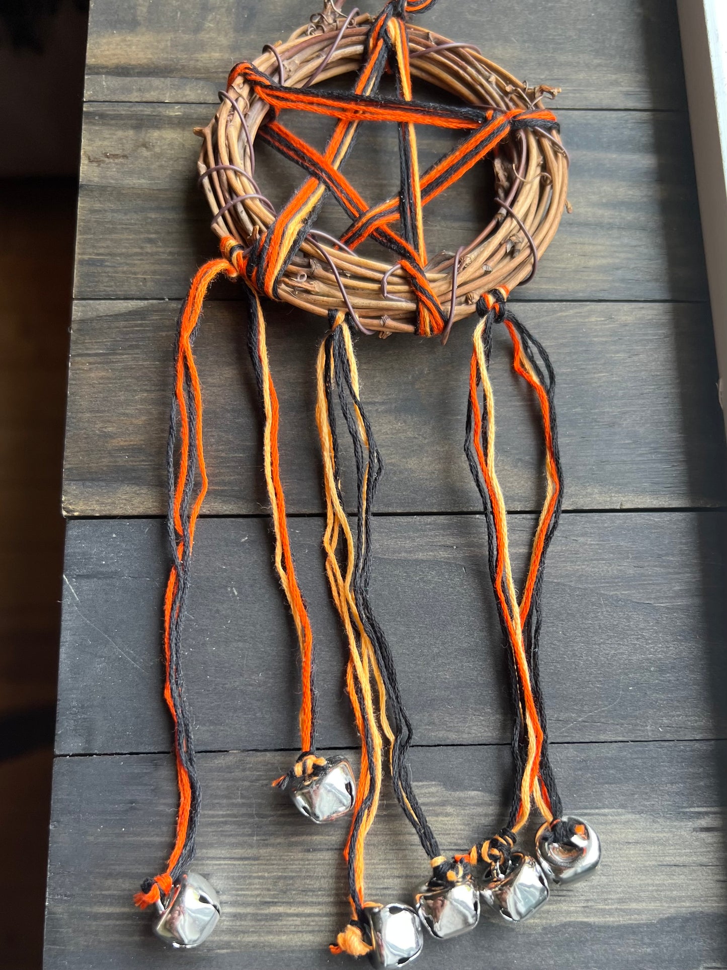Halloween witch bells with silver bells