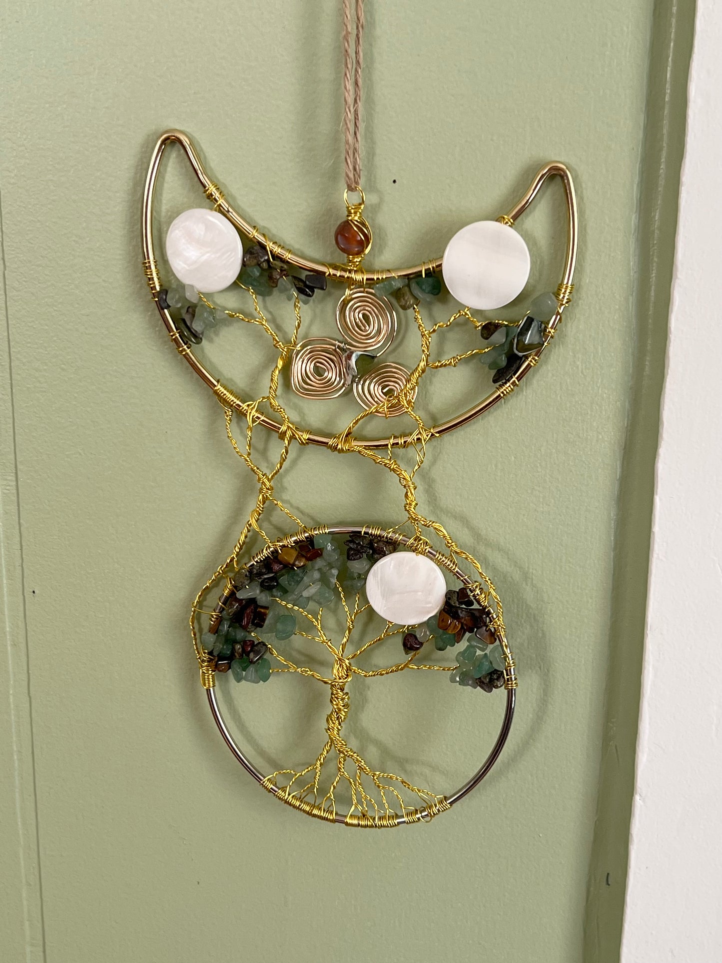 Horned God wall hanging