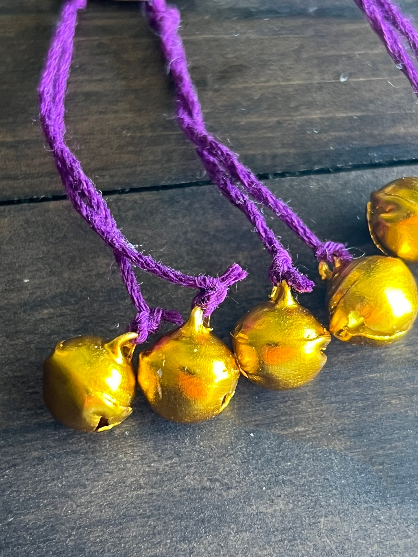 Purple moon witch bells