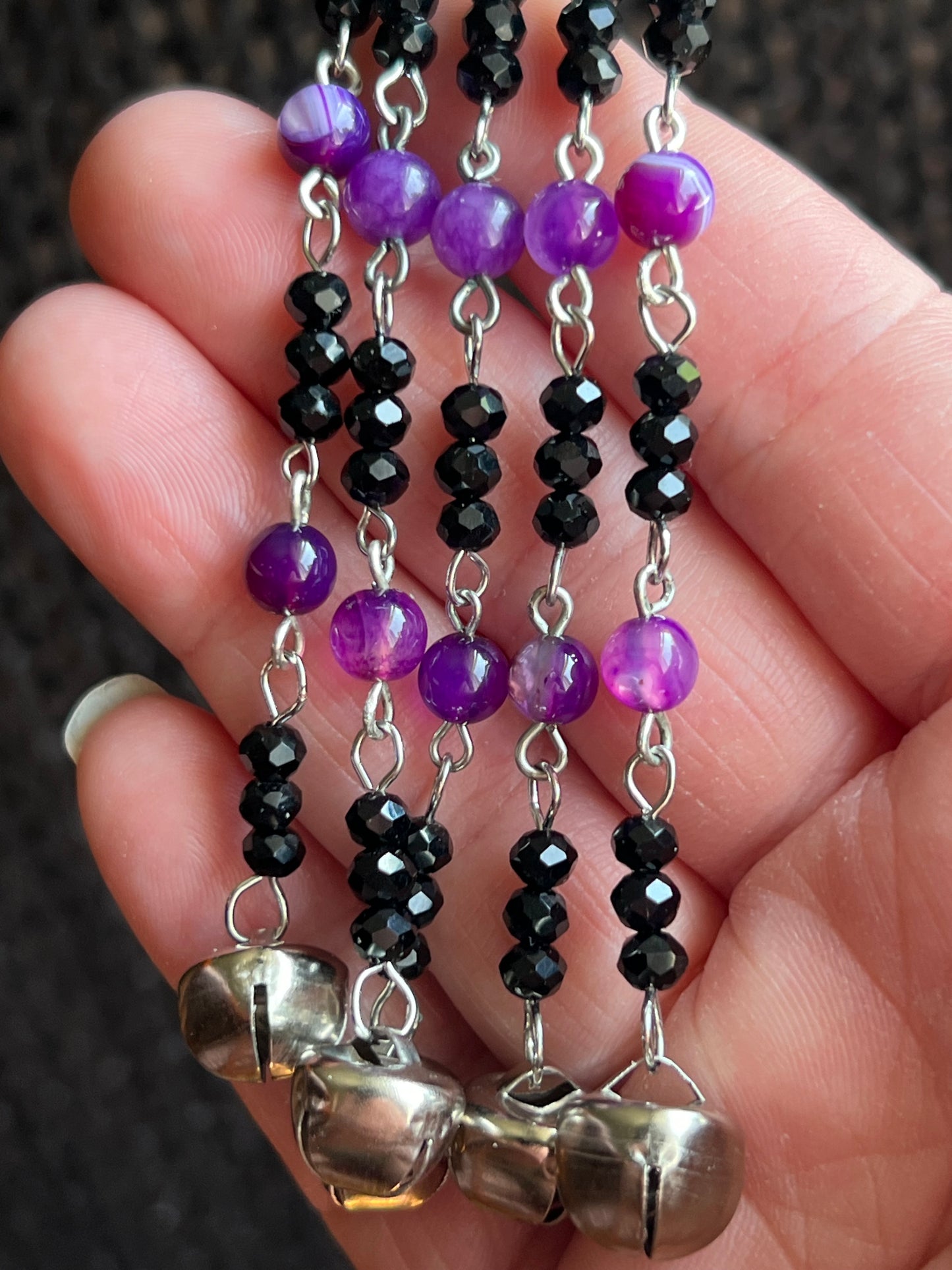 Purple moon witch bells, please read