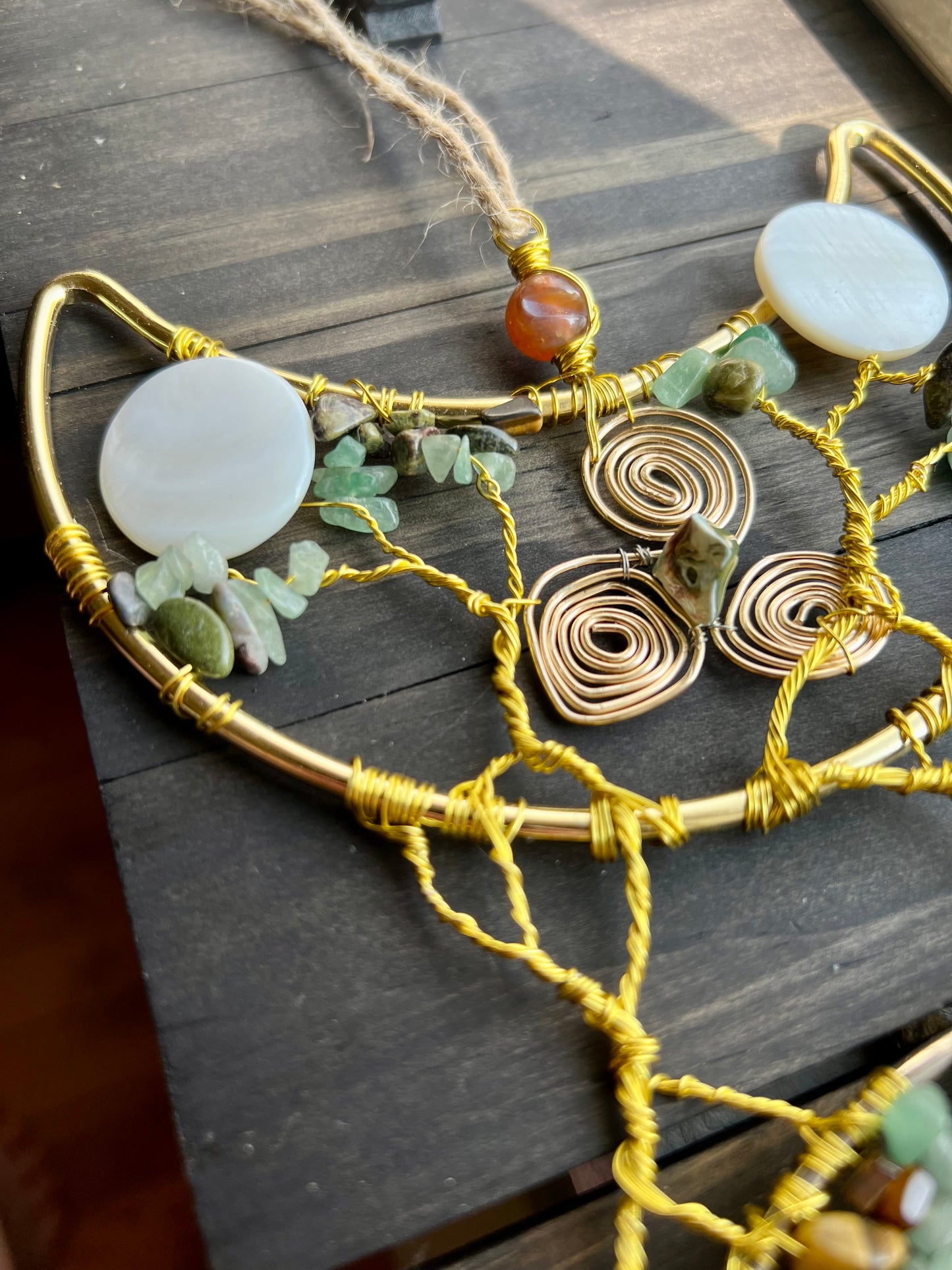 Horned God wall hanging