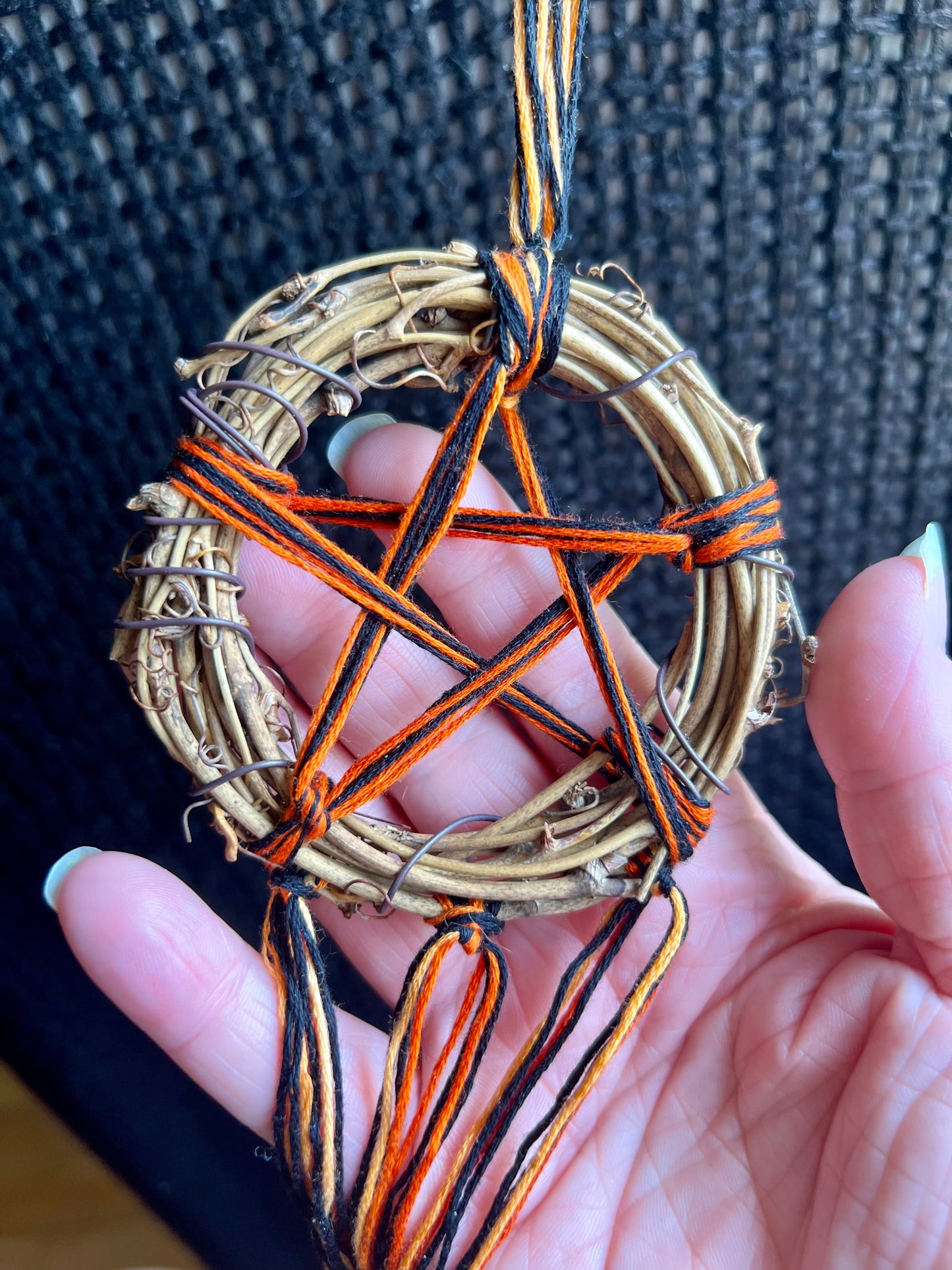 Halloween witch bells with gold bells