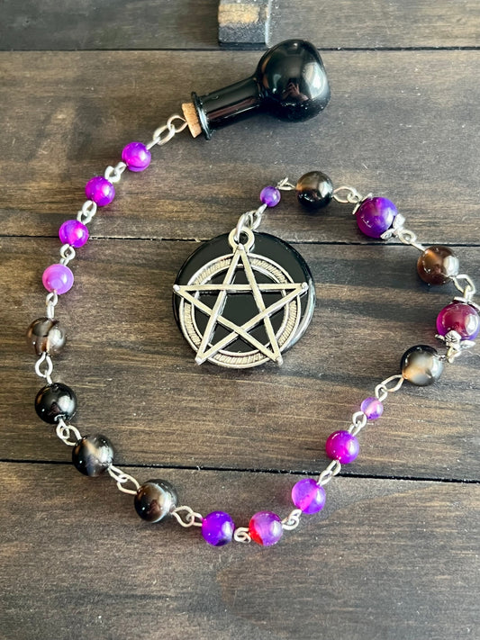 Shadow Veil – Vial Prayer Beads