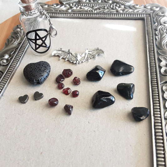 Persephone or Hades Altar decor set