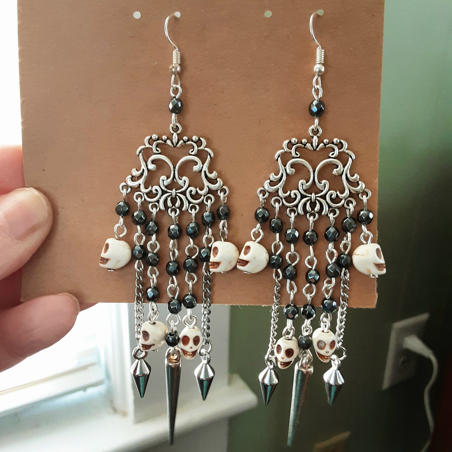 Gothic Skull earrings