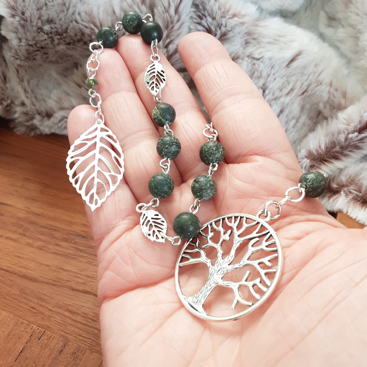 Tree prayer beads