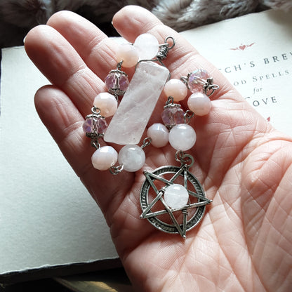 Rose Quartz prayer beads