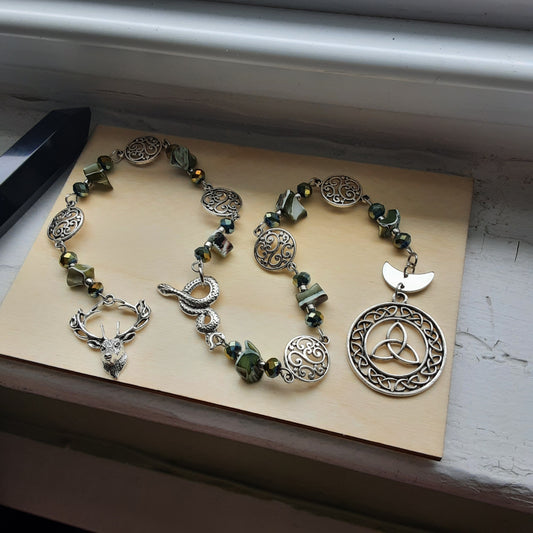 The Horned God prayer beads