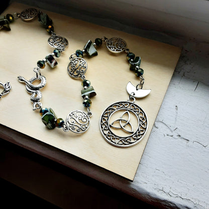 The Horned God prayer beads