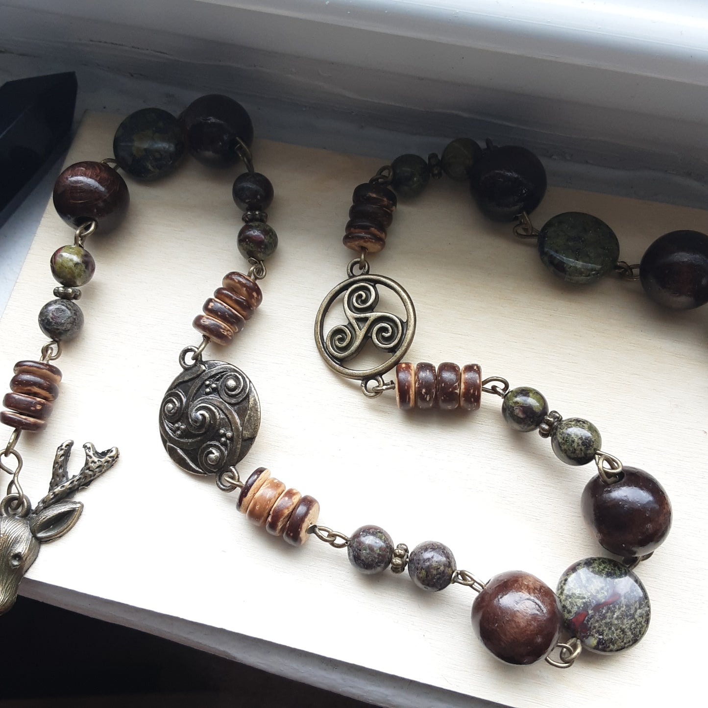 Cernunnos prayer beads