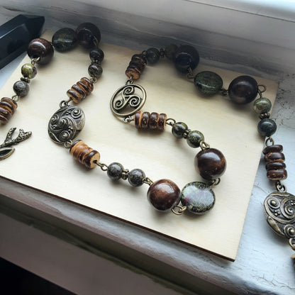 Cernunnos prayer beads