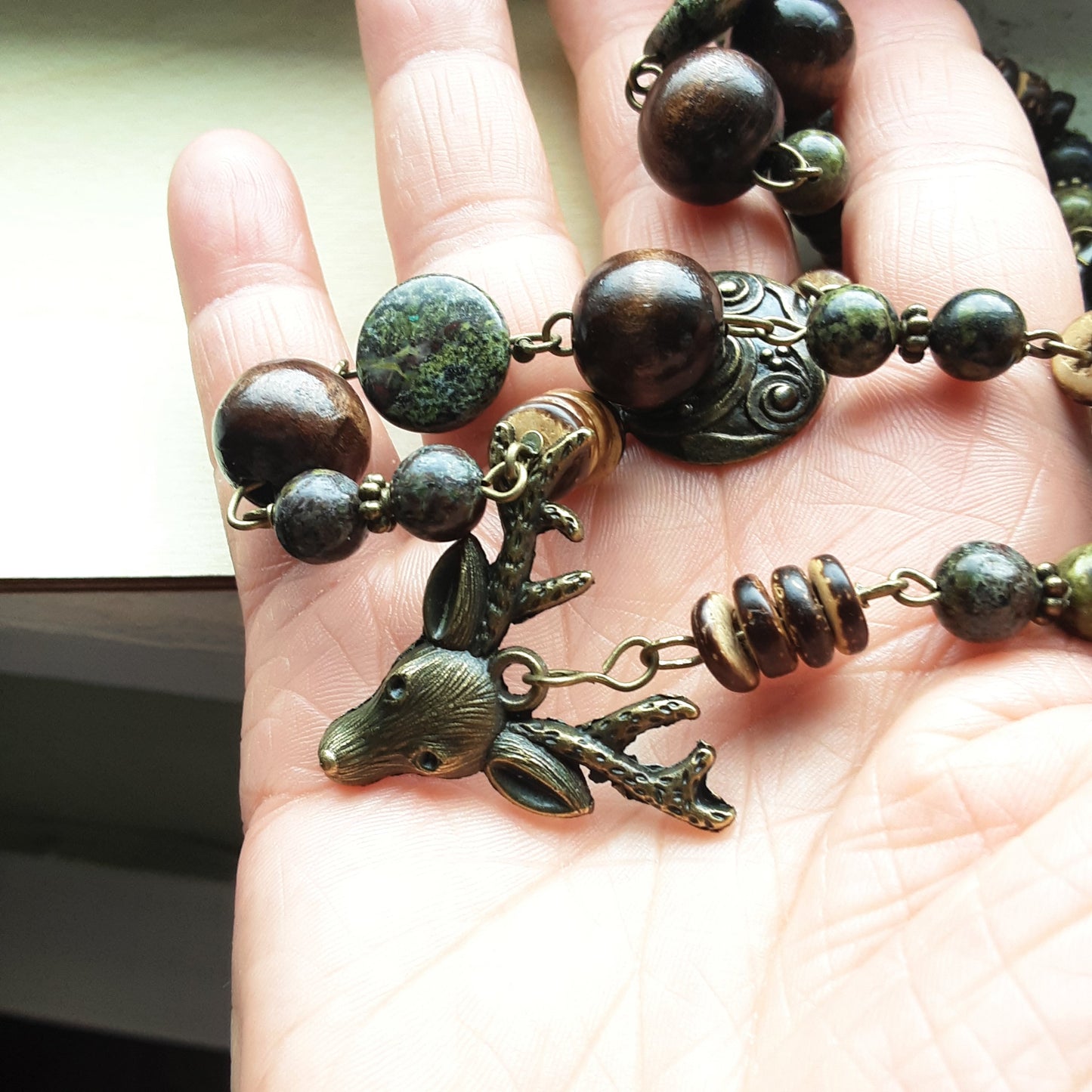 Cernunnos prayer beads