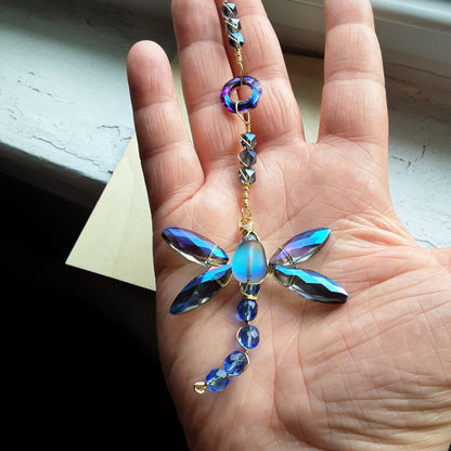 AB blue dragonfly