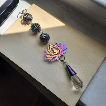 Lotus mini suncatcher