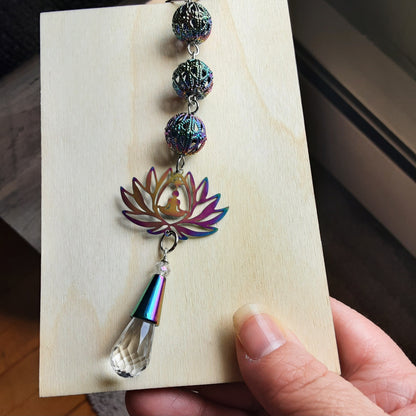 Lotus mini suncatcher