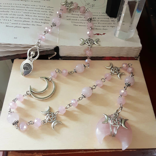 Rose Quartz prayer beads
