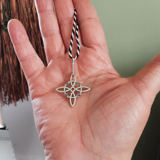 Witch knot protection charm