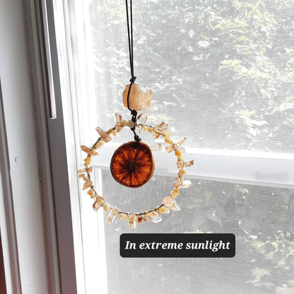 Abundance sunburst wall hanging