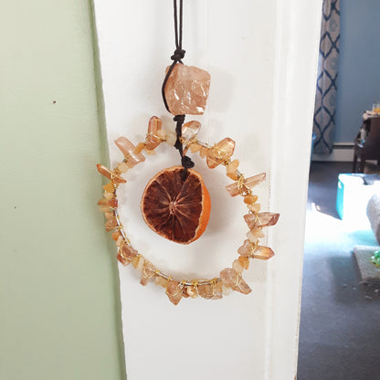 Abundance sunburst wall hanging