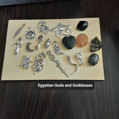 Egyptian charm casting set