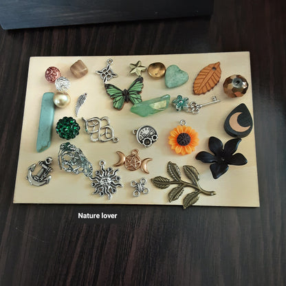 Nature lover's charm casting set