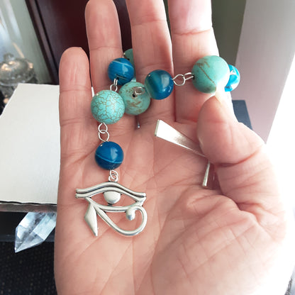 Eye of Horus prayer beads