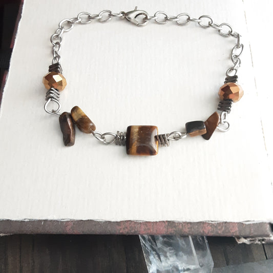 Tiger eye bracelet