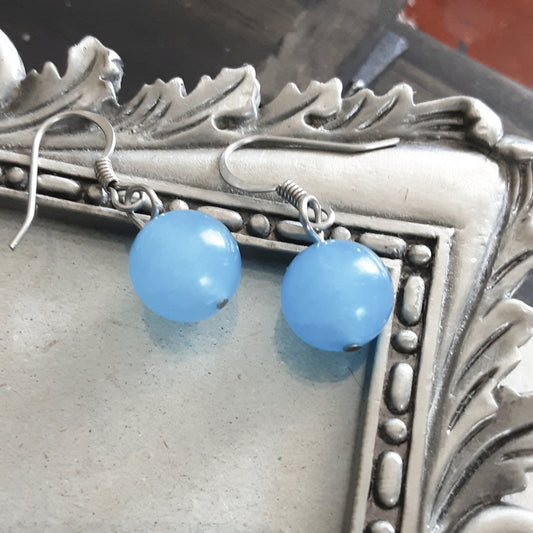 Aquamarine earrings