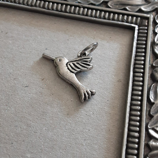 Hummingbird charm