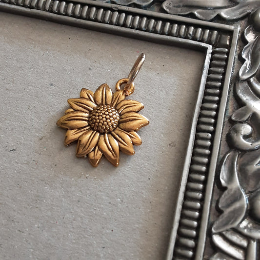 Sunflower pendant