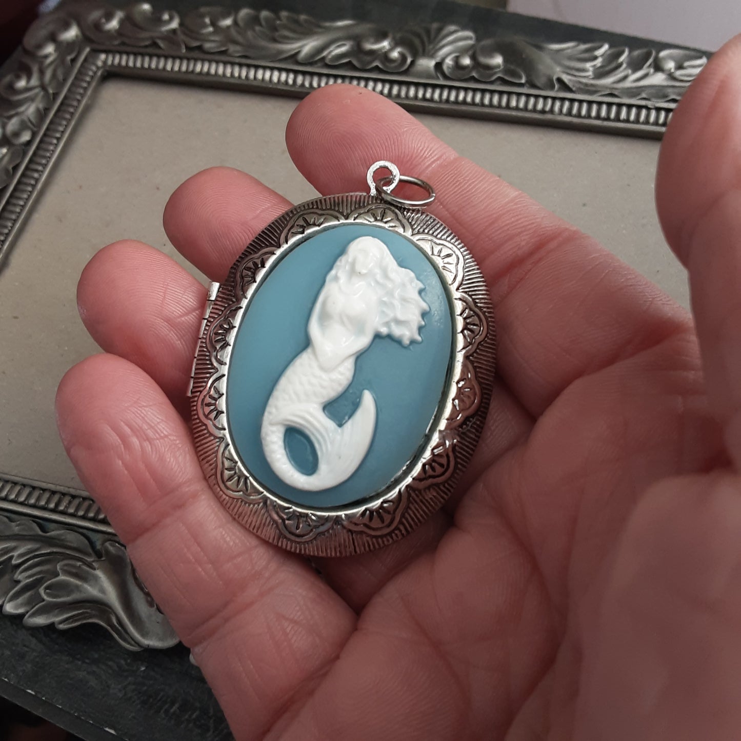 Mermaid locket