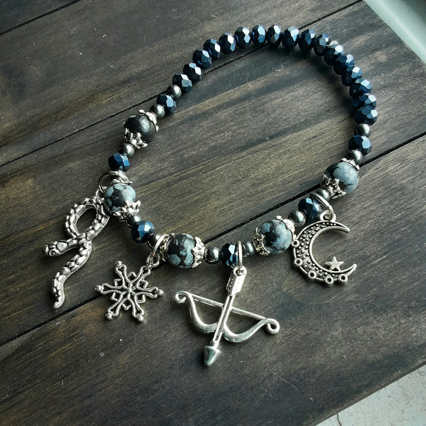 Skaði bracelet for Norse Winter Goddess