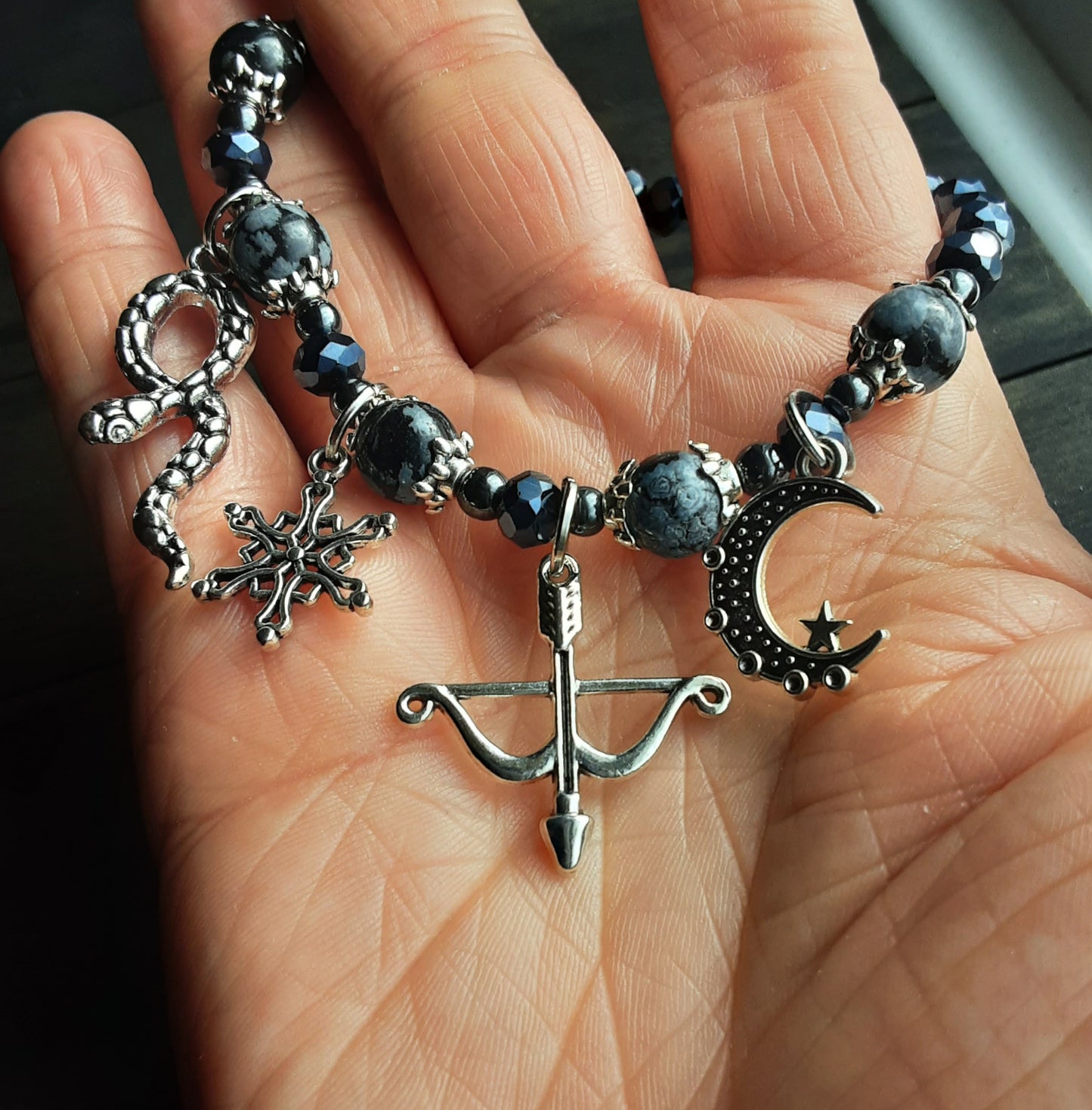 Skaði bracelet for Norse Winter Goddess