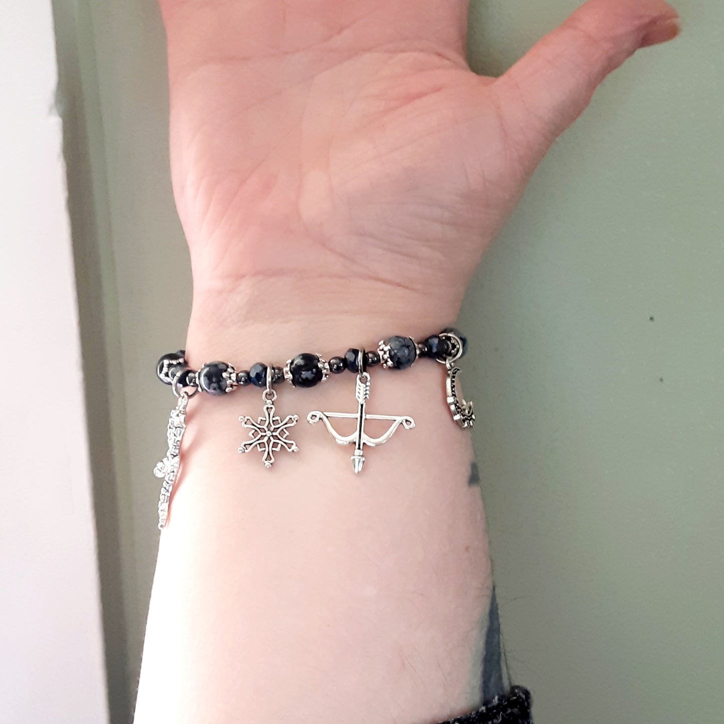 Skaði bracelet for Norse Winter Goddess