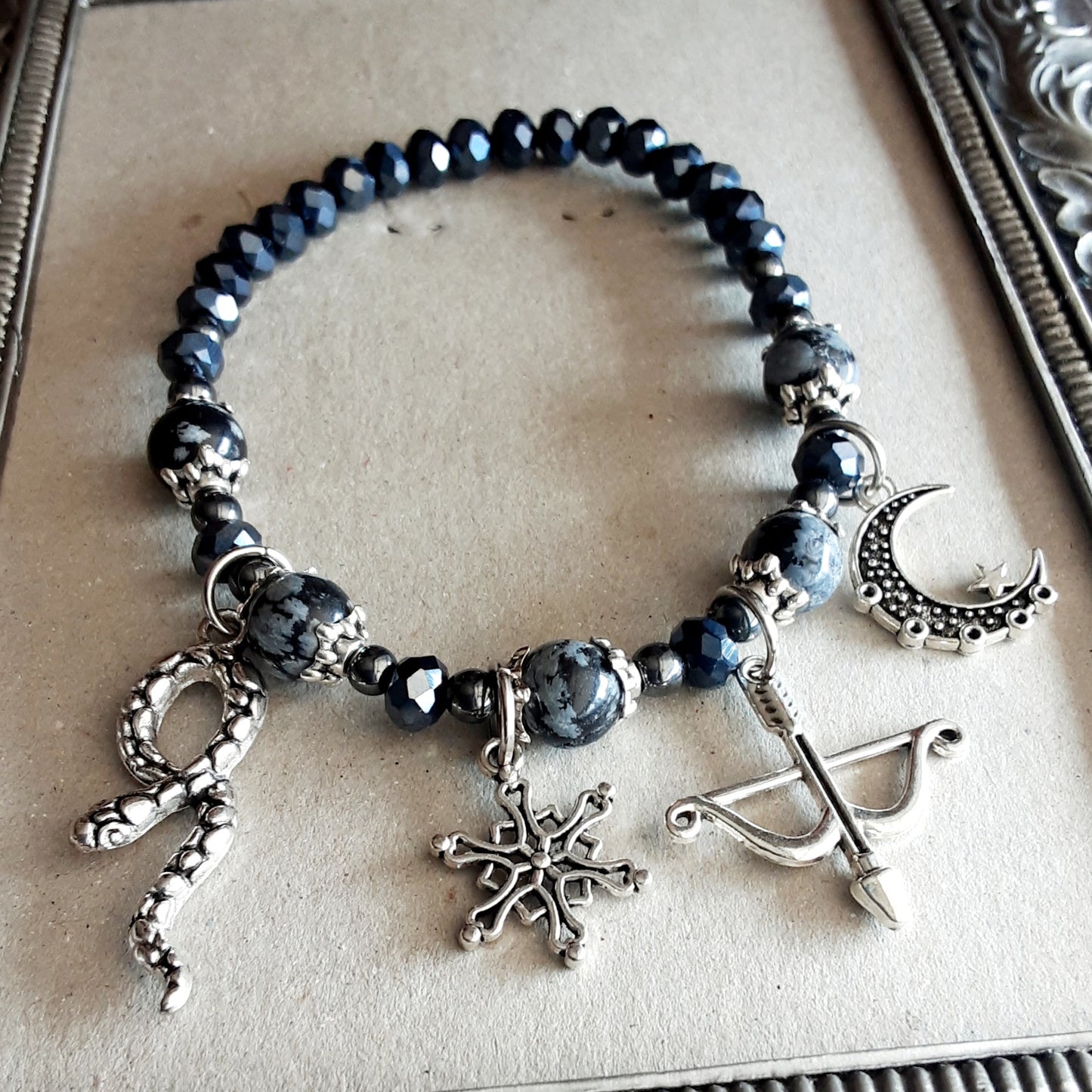 Skaði bracelet for Norse Winter Goddess