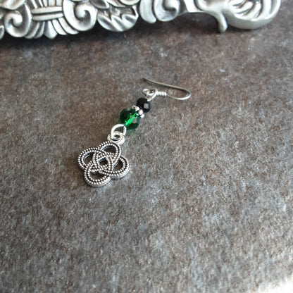 Celtic knotwork earrings