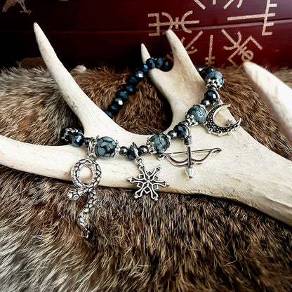 Skaði bracelet for Norse Winter Goddess