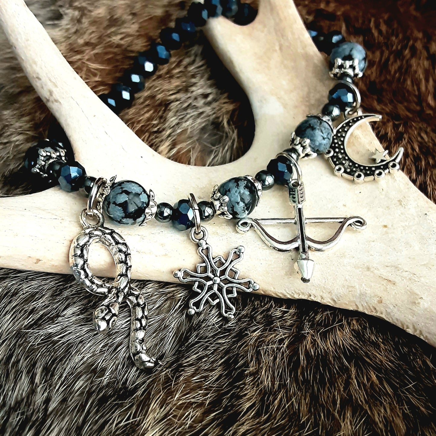 Skaði bracelet for Norse Winter Goddess